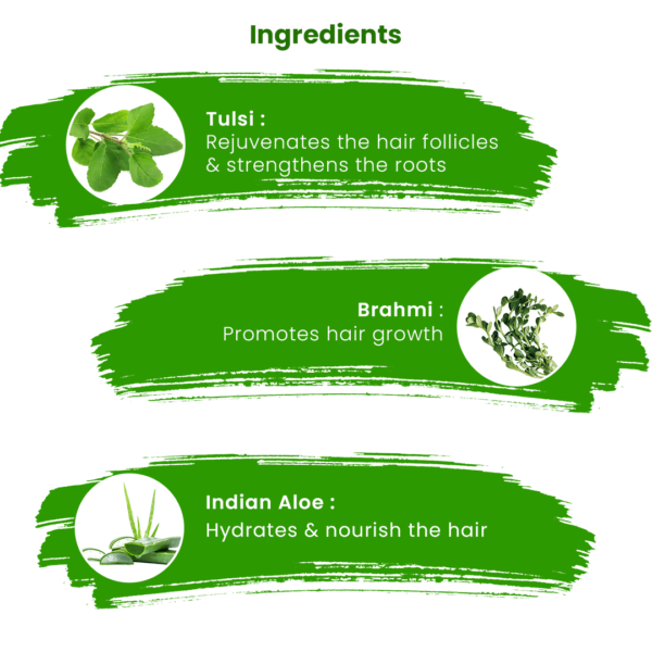 Ingredients of Dheedhi Daily Shampoo
