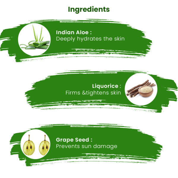 Aloe vera hand cream ingredients