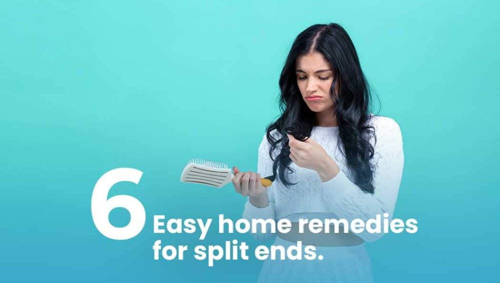 6 easy home remedies for split ends
