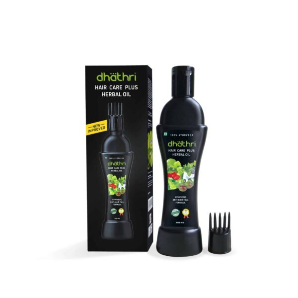 dhathri hair care plus herbal oil with comb