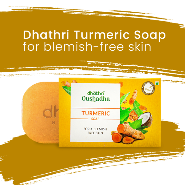Turmeric soap for blemish free skin